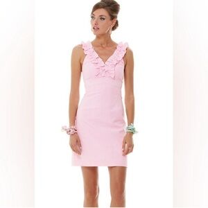 Lilly Pulitzer Phoebe Pink Seersucker Dress